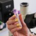vitamin deficiency test tube close up
